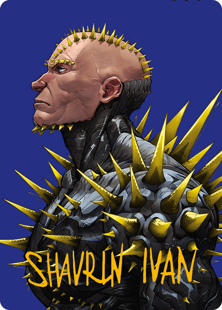 K'rrik, Son of Yawgmoth Art Card (Gold-Stamped Signature) [Modern Horizons 3 Art Series] | Lots Moore NSW