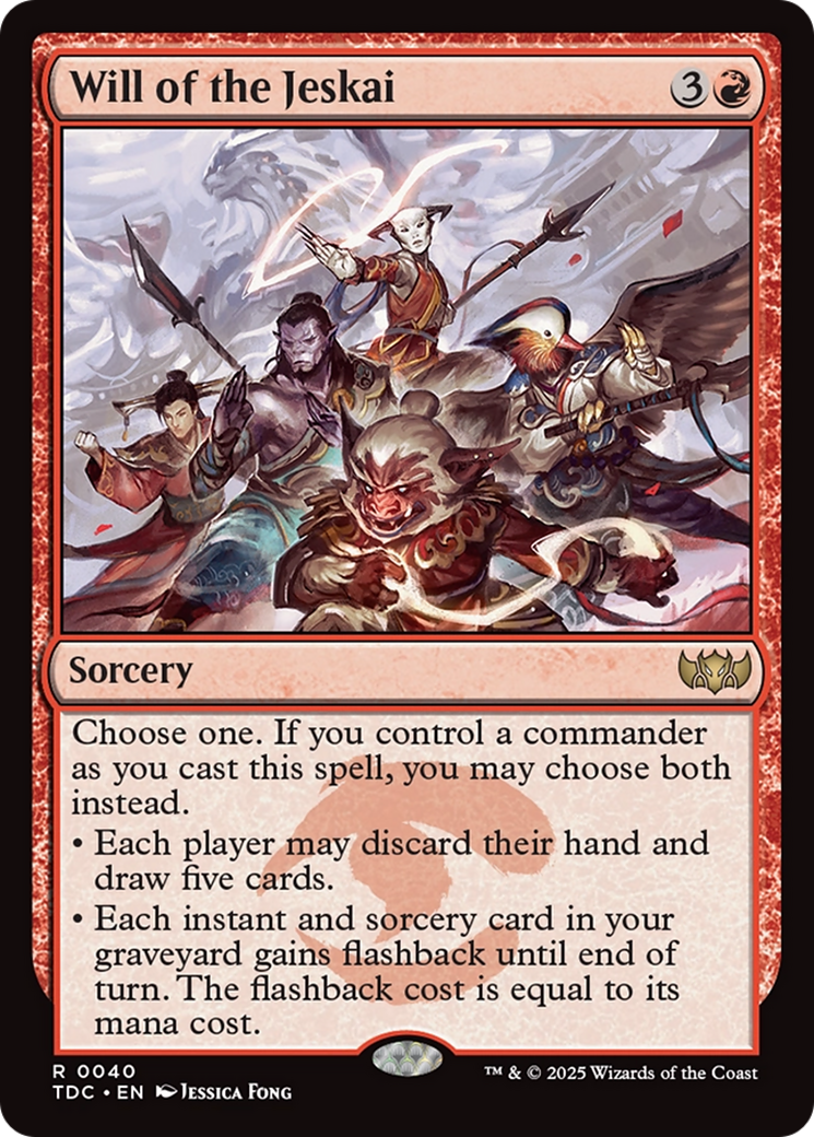Will of the Jeskai [Tarkir: Dragonstorm Commander] | Lots Moore NSW