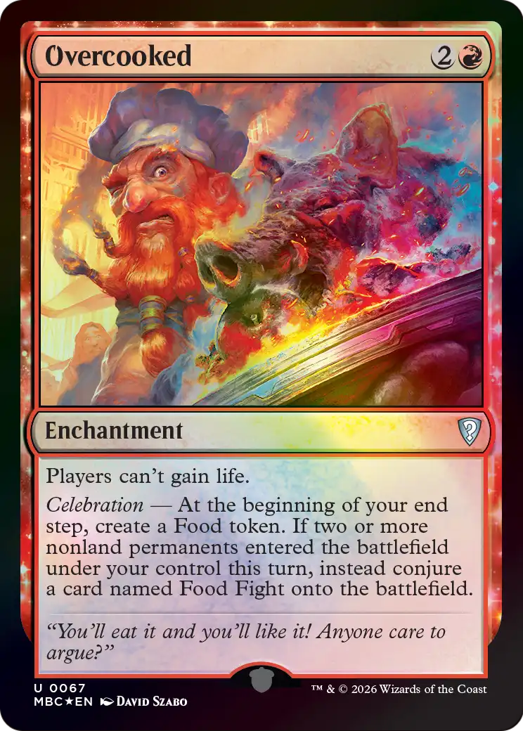 Overcooked [Mystery Booster: Commander Edition] | Lots Moore NSW