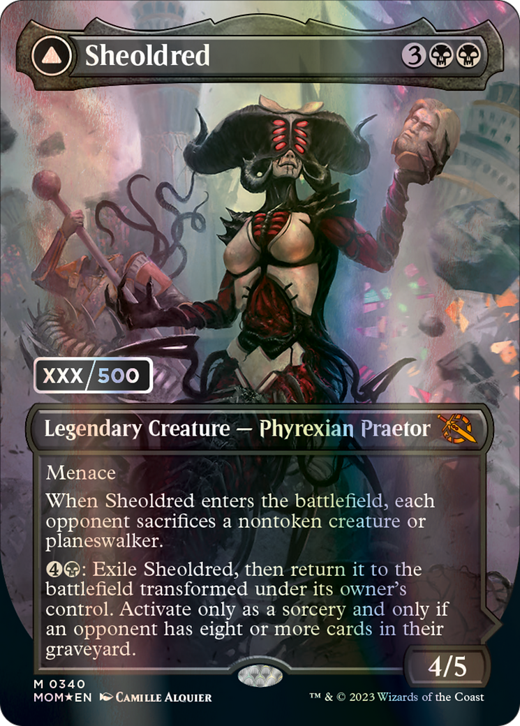 Sheoldred // The True Scriptures (Serialized) [March of the Machine] | Lots Moore NSW