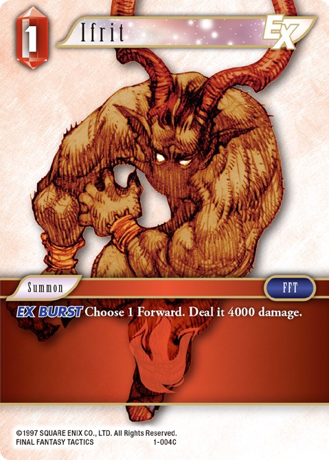 Ifrit EX [Opus I] | Lots Moore NSW