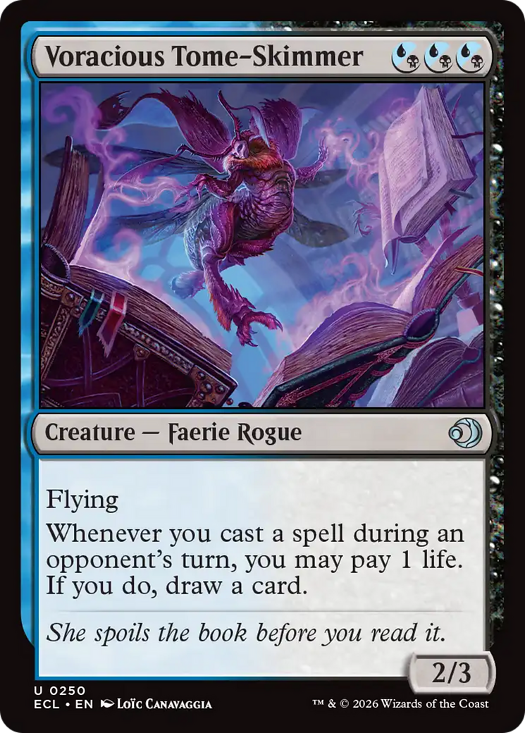 Voracious Tome-Skimmer [Lorwyn Eclipsed] | Lots Moore NSW