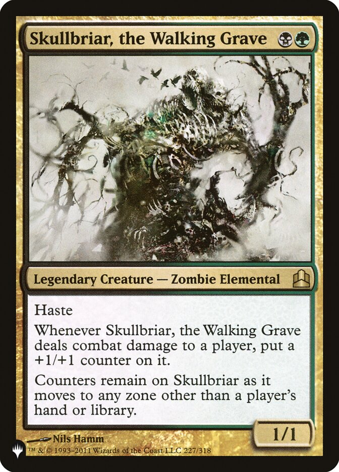 Skullbriar, the Walking Grave [The List] | Lots Moore NSW