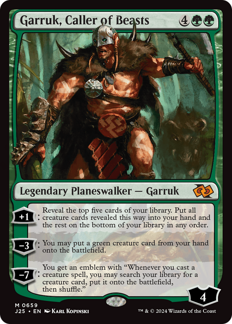 Garruk, Caller of Beasts [Foundations Jumpstart] | Lots Moore NSW