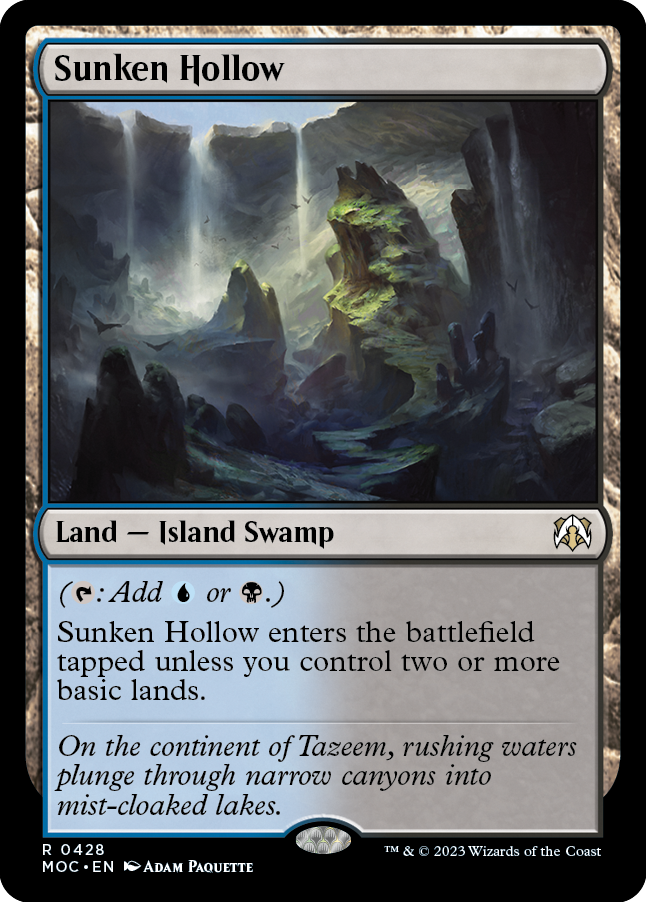 Sunken Hollow [March of the Machine Commander] | Lots Moore NSW