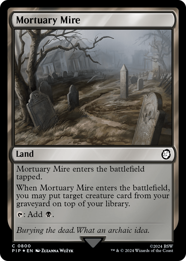 Mortuary Mire (Surge Foil) [Fallout] | Lots Moore NSW