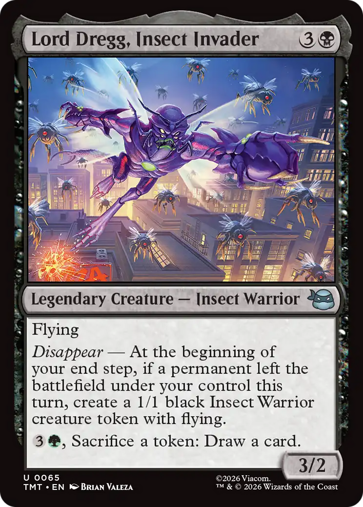 Lord Dregg, Insect Invader [Teenage Mutant Ninja Turtles] | Lots Moore NSW