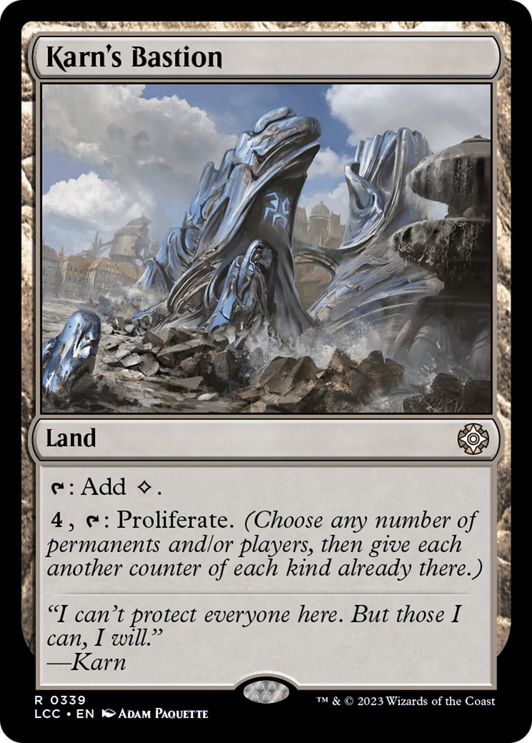 Karn's Bastion [The Lost Caverns of Ixalan Commander] | Lots Moore NSW