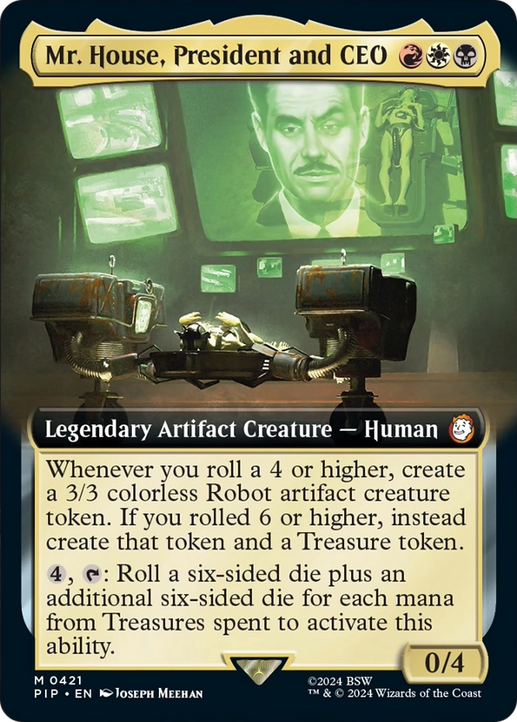 Mr. House, President and CEO (Extended Art) [Fallout] | Lots Moore NSW