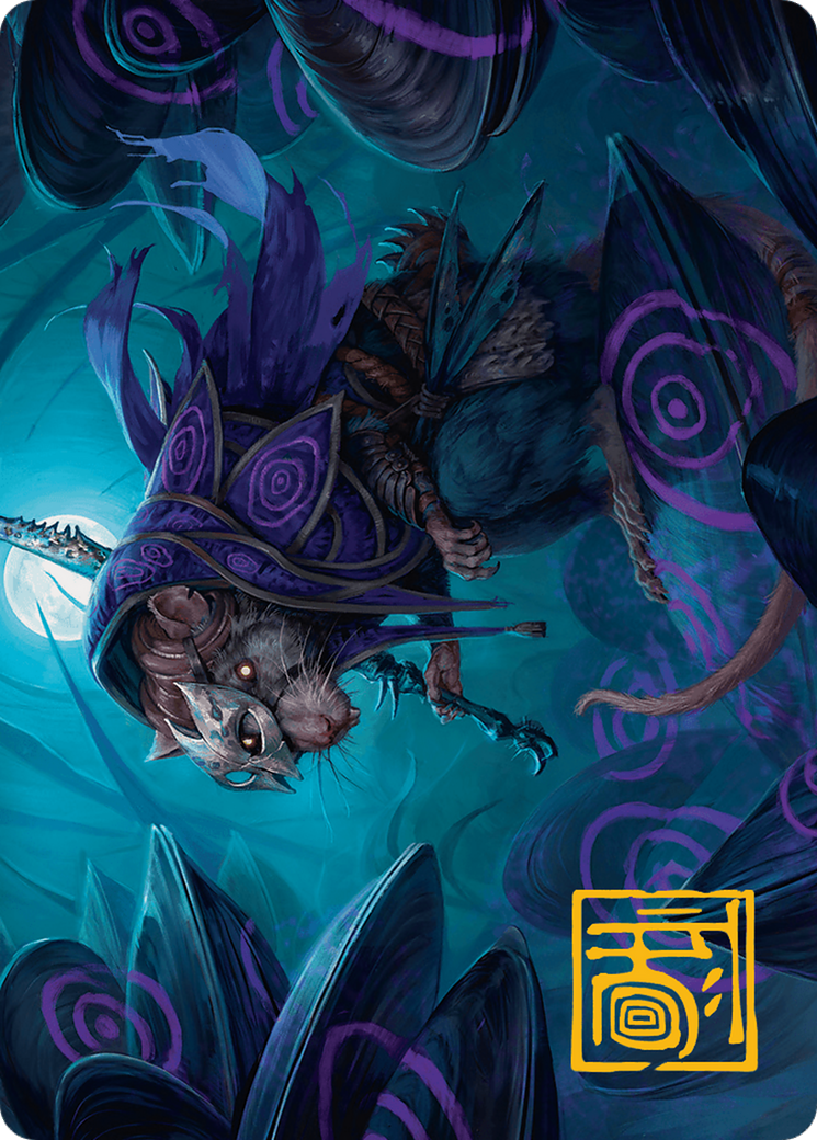 Nightwhorl Hermit Art Card (Gold-Stamped Signature) [Bloomburrow Art Series] | Lots Moore NSW