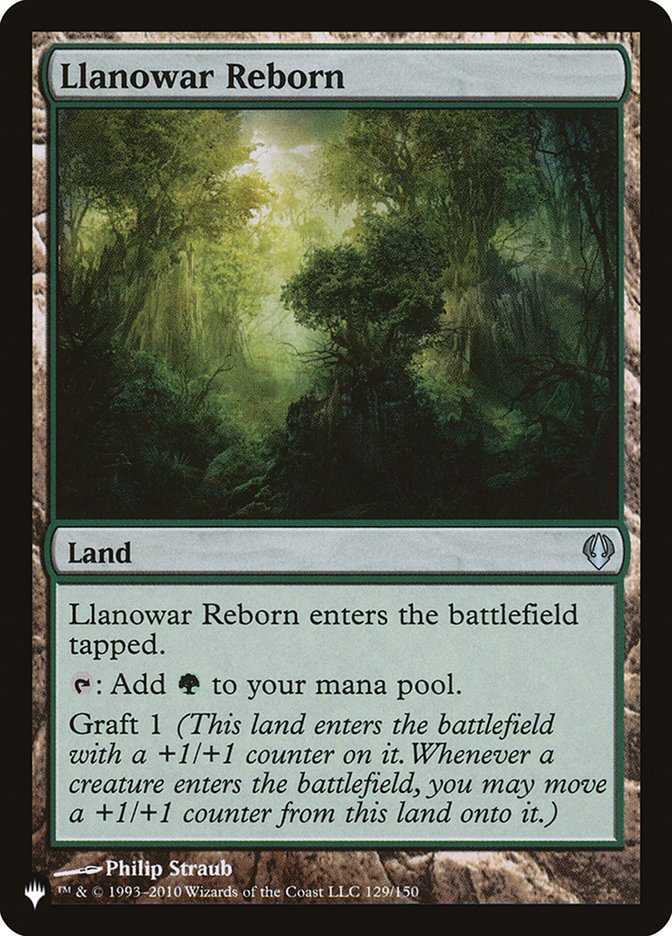 Llanowar Reborn [The List] | Lots Moore NSW