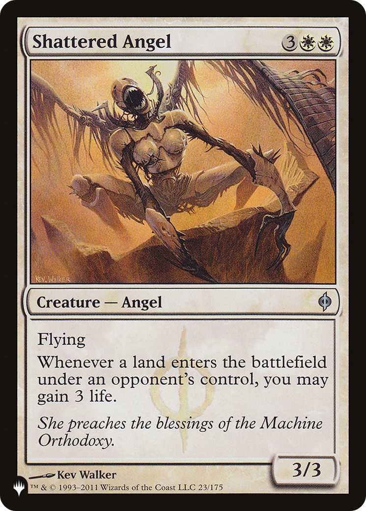 Shattered Angel [The List] | Lots Moore NSW