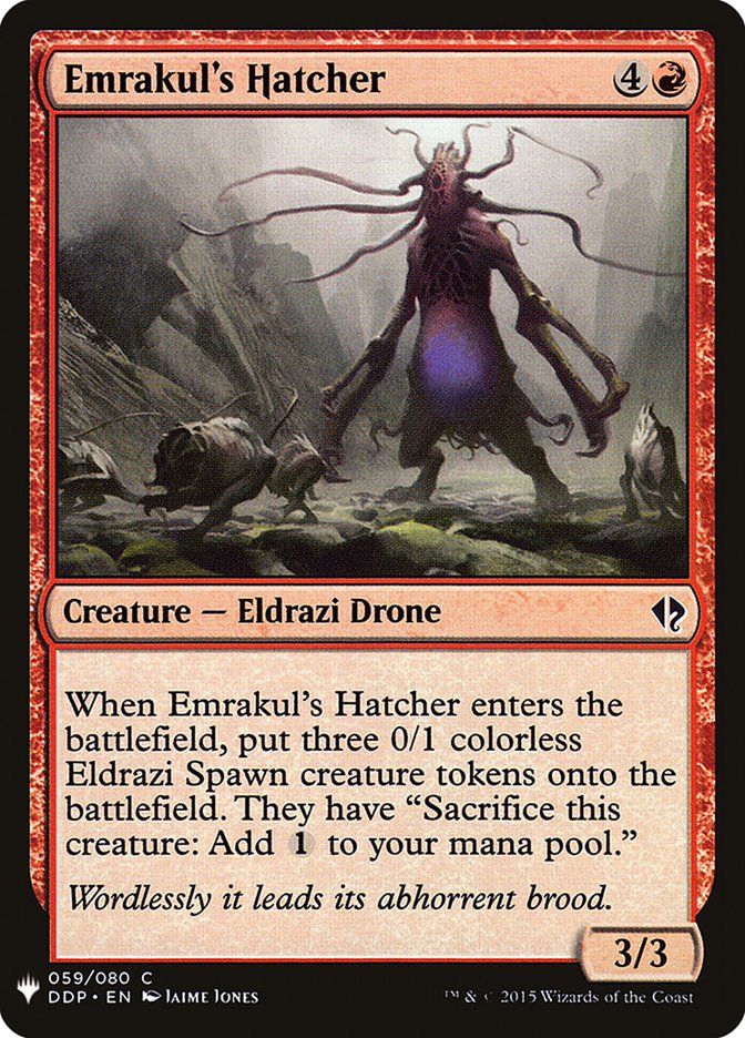 Emrakul's Hatcher [Mystery Booster] | Lots Moore NSW