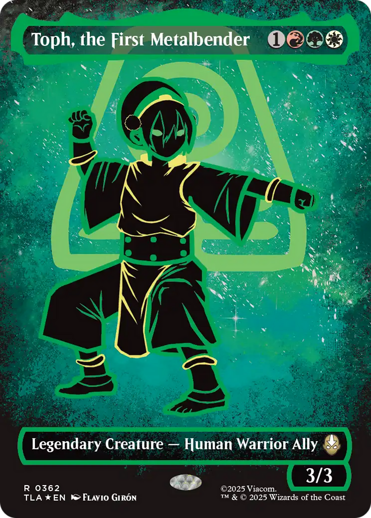 Toph, the First Metalbender (Borderless Battle Pose) [Avatar: The Last Airbender] | Lots Moore NSW