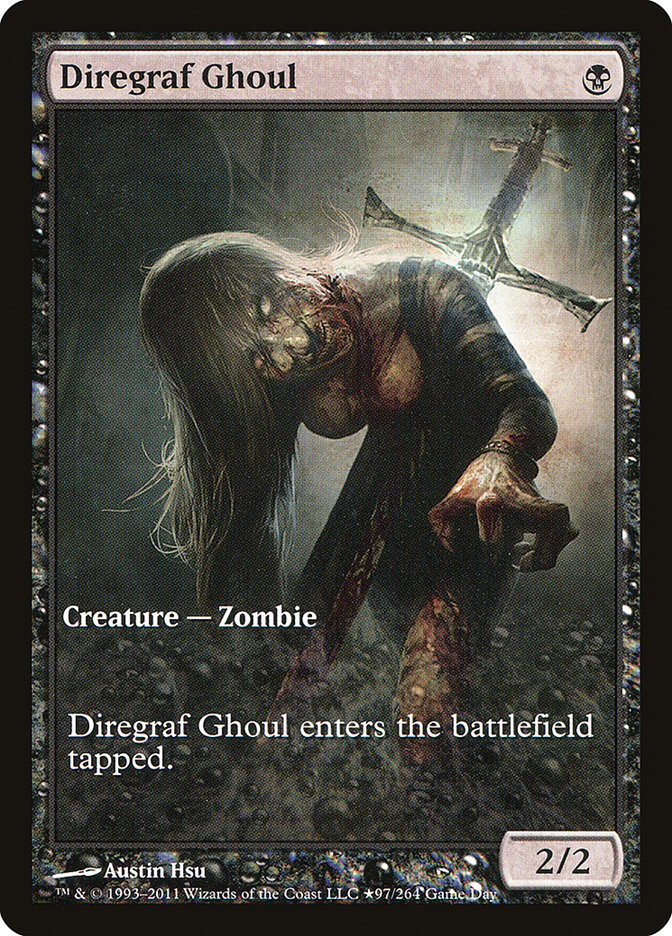 Diregraf Ghoul (Game Day) [Innistrad Promos] | Lots Moore NSW