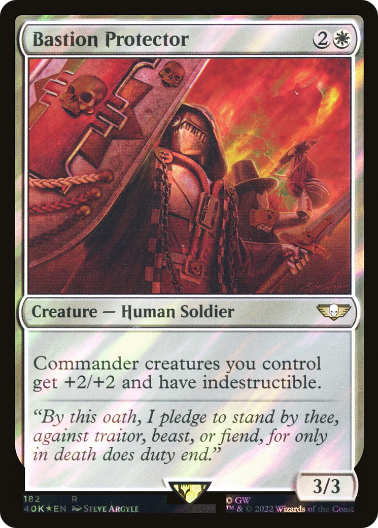 Bastion Protector (Surge Foil) [Marvel Super Heroes Commander] | Lots Moore NSW