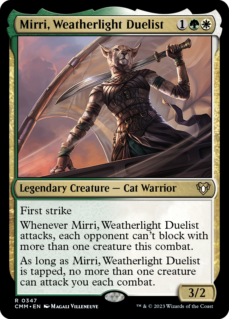 Mirri, Weatherlight Duelist [Commander Masters] | Lots Moore NSW