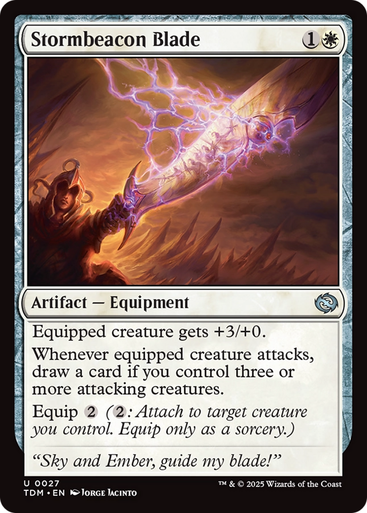Stormbeacon Blade [Tarkir: Dragonstorm] | Lots Moore NSW