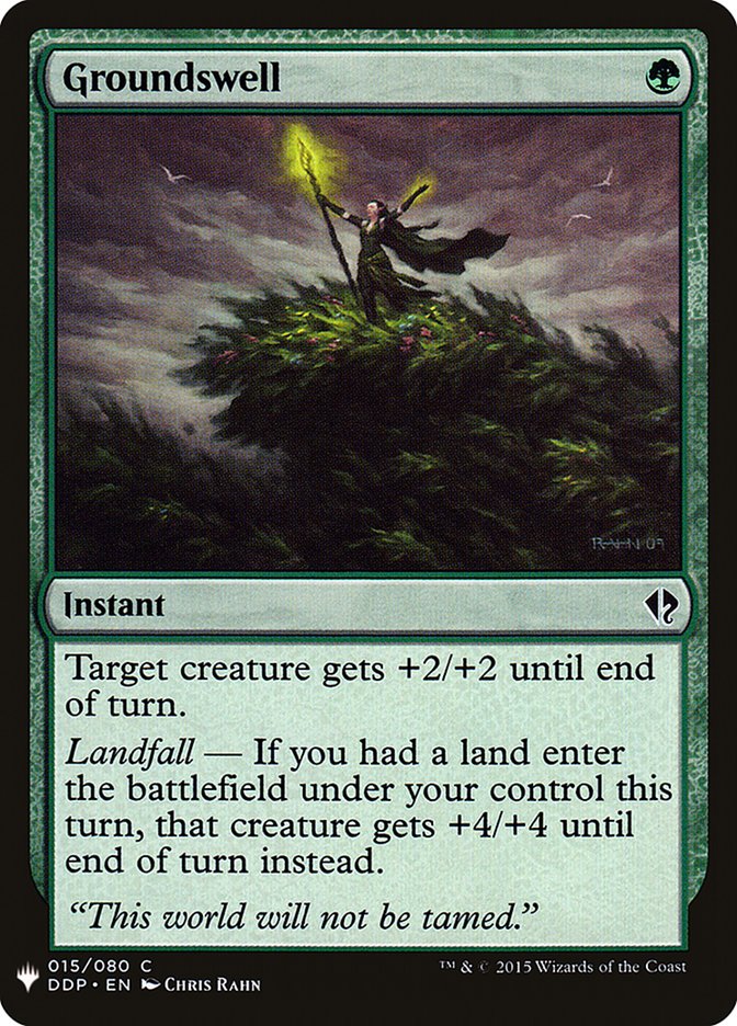 Groundswell [Mystery Booster] | Lots Moore NSW