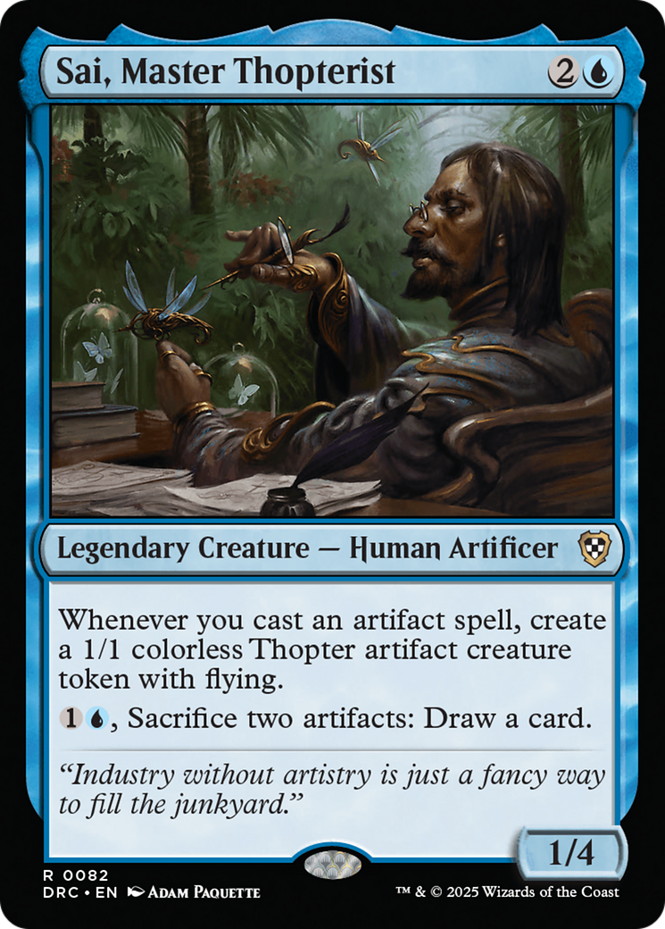 Sai, Master Thopterist [Aetherdrift Commander] | Lots Moore NSW