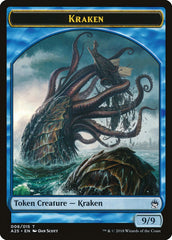 Fish // Kraken Double-Sided Token [Masters 25 Tokens] | Lots Moore NSW