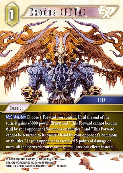 Exodus (FFTA) EX [Opus XI] | Lots Moore NSW