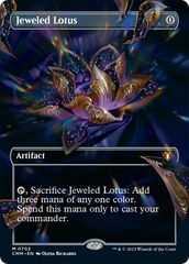 Jeweled Lotus (Borderless Frame Break) [Commander Masters] | Lots Moore NSW