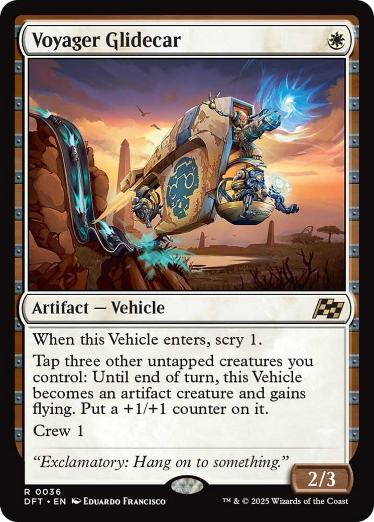 Voyager Glidecar [Aetherdrift] | Lots Moore NSW