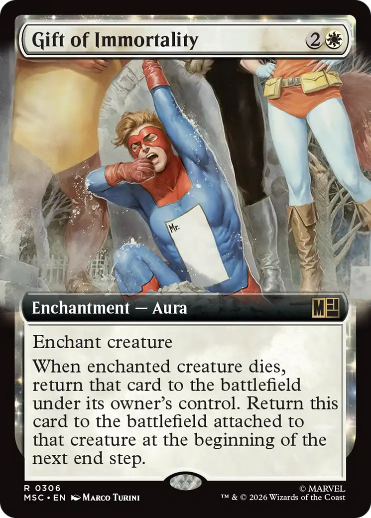 Gift of Immortality (Extended Art) [Marvel Super Heroes Commander] | Lots Moore NSW