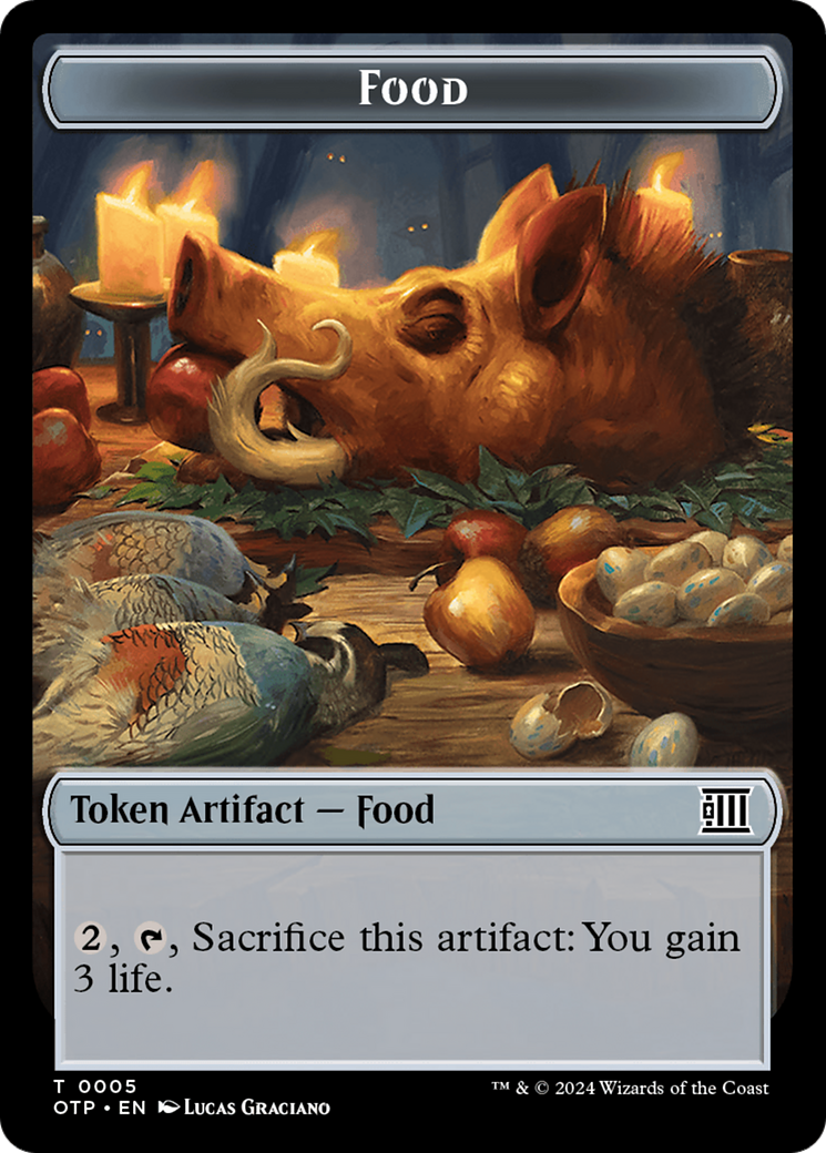 Food Token [Outlaws of Thunder Junction: Breaking News Tokens] | Lots Moore NSW