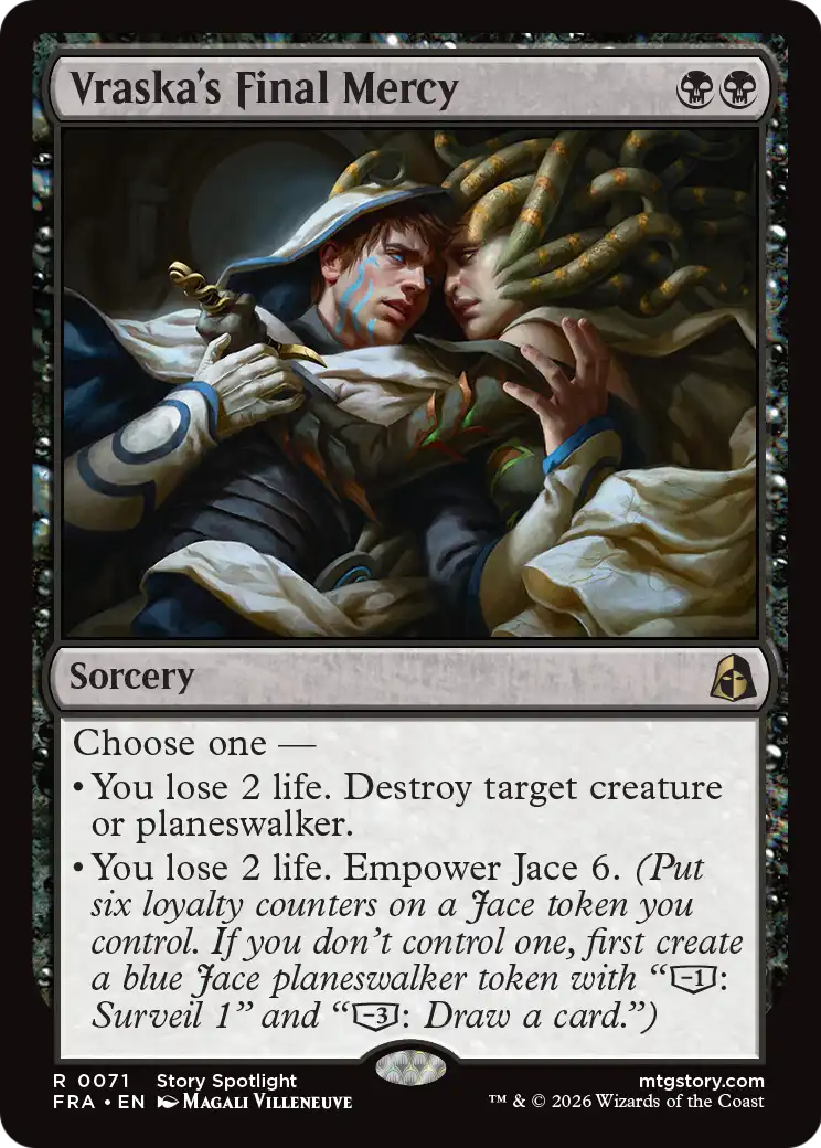 Vraska's Final Mercy [Reality Fracture] | Lots Moore NSW