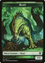 Bird Illusion // Beast (011) Double-Sided Token [Commander 2020 Tokens] | Lots Moore NSW