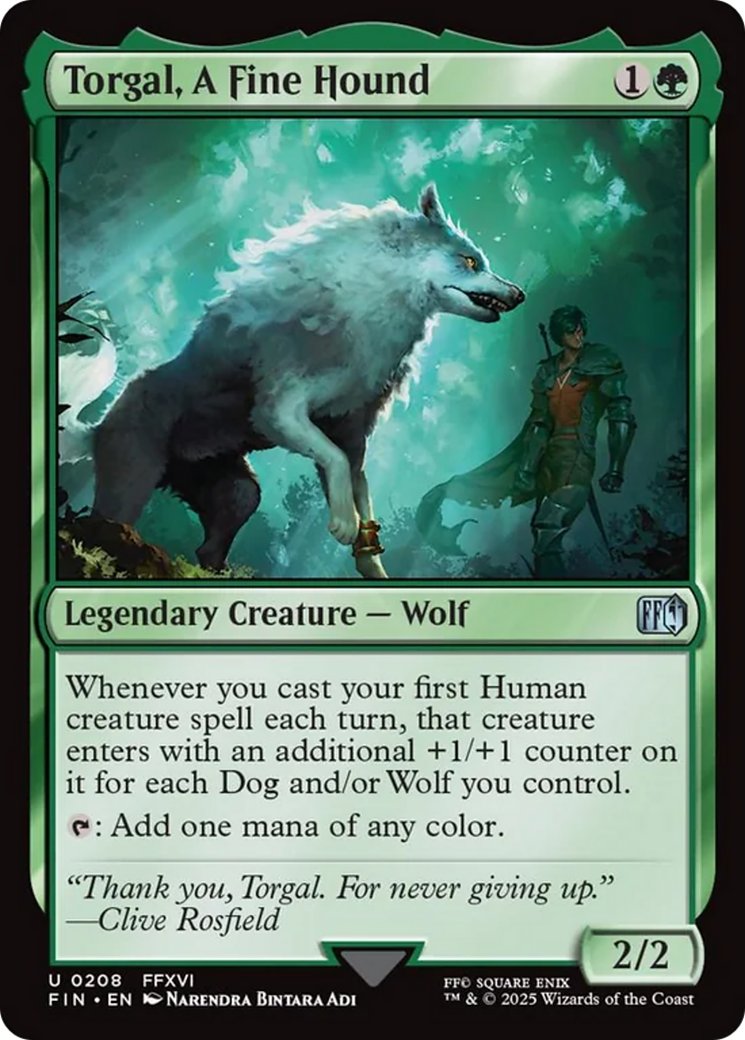 Torgal, A Fine Hound [FINAL FANTASY] | Lots Moore NSW