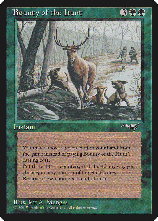 Bounty of the Hunt [Alliances] | Lots Moore NSW
