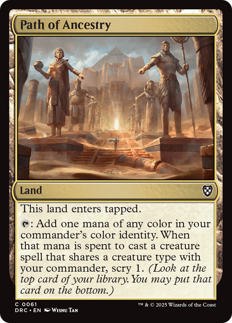 Path of Ancestry [Aetherdrift Commander] | Lots Moore NSW