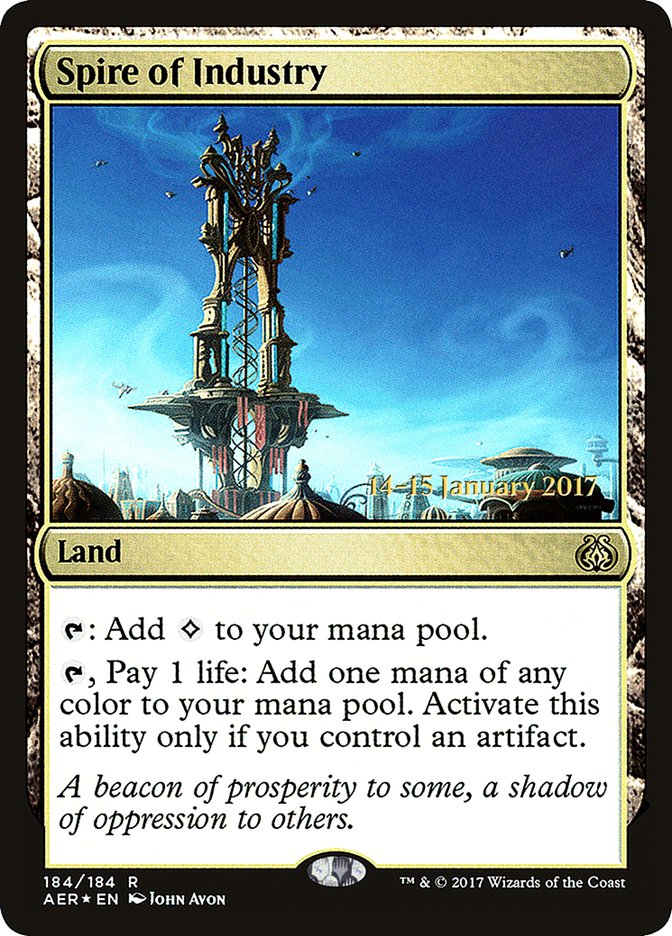 Spire of Industry [Aether Revolt Prerelease Promos] | Lots Moore NSW