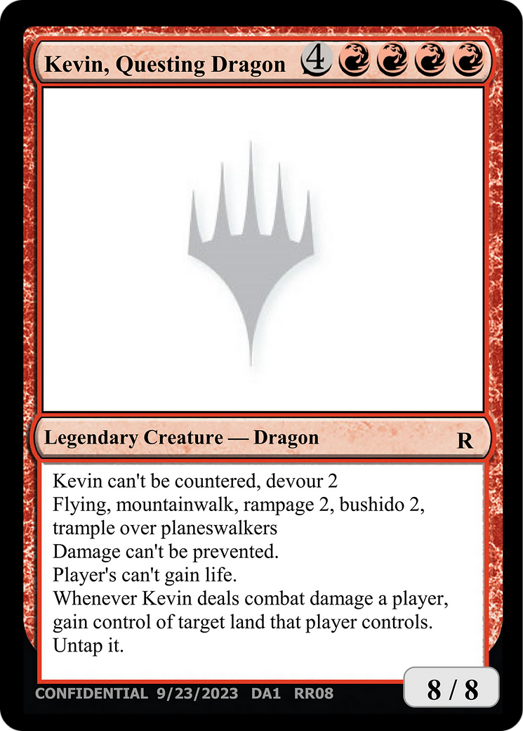 Kevin, Questing Dragon [Unknown Event] | Lots Moore NSW