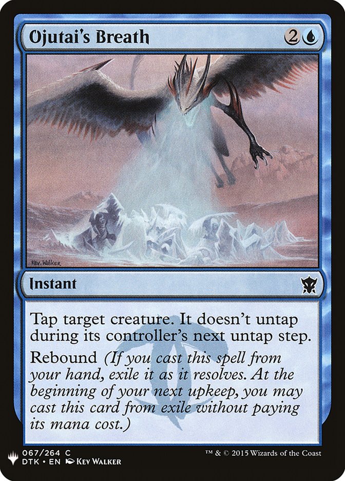 Ojutai's Breath [Mystery Booster] | Lots Moore NSW