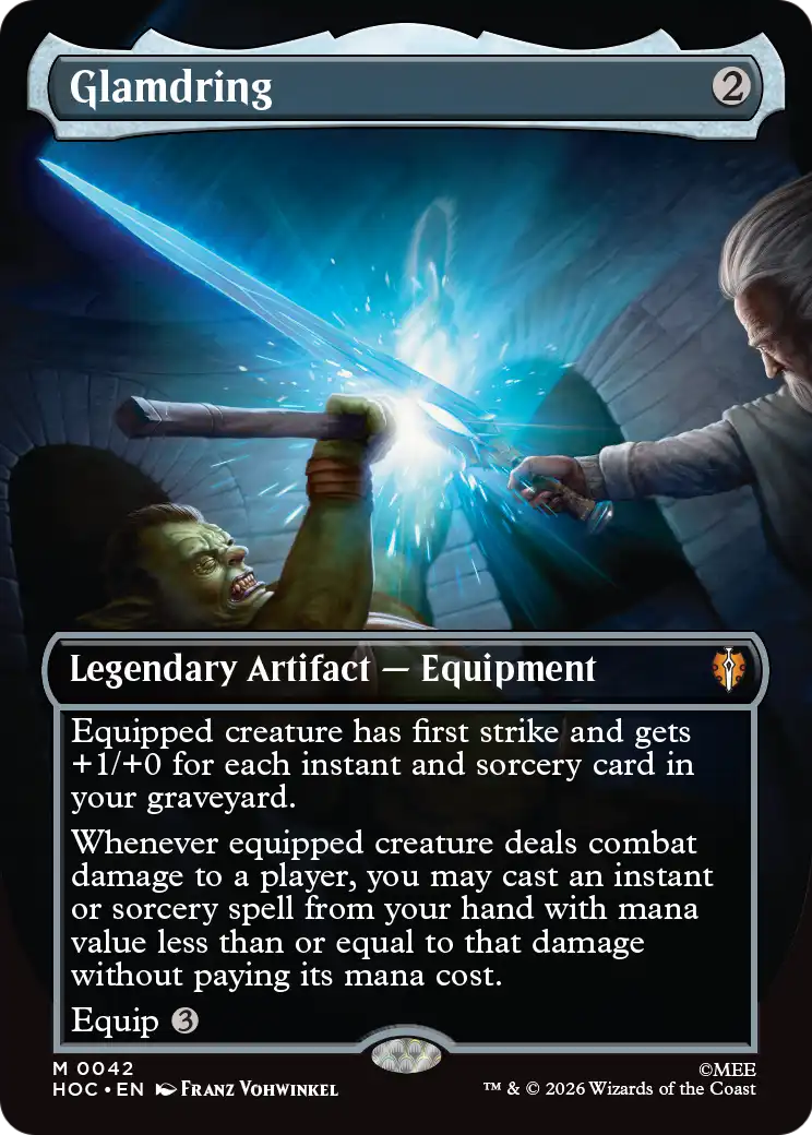 Glamdring (Borderless) [The Hobbit: Eternal-Legal] | Lots Moore NSW