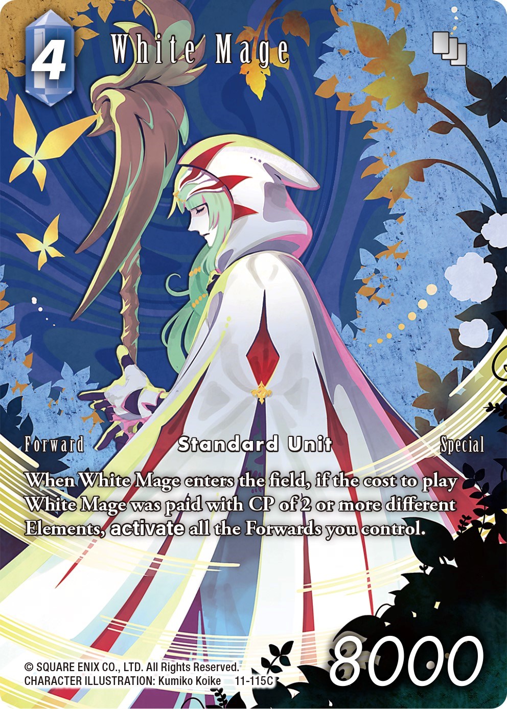 White Mage (Full Art) [Opus XI] | Lots Moore NSW