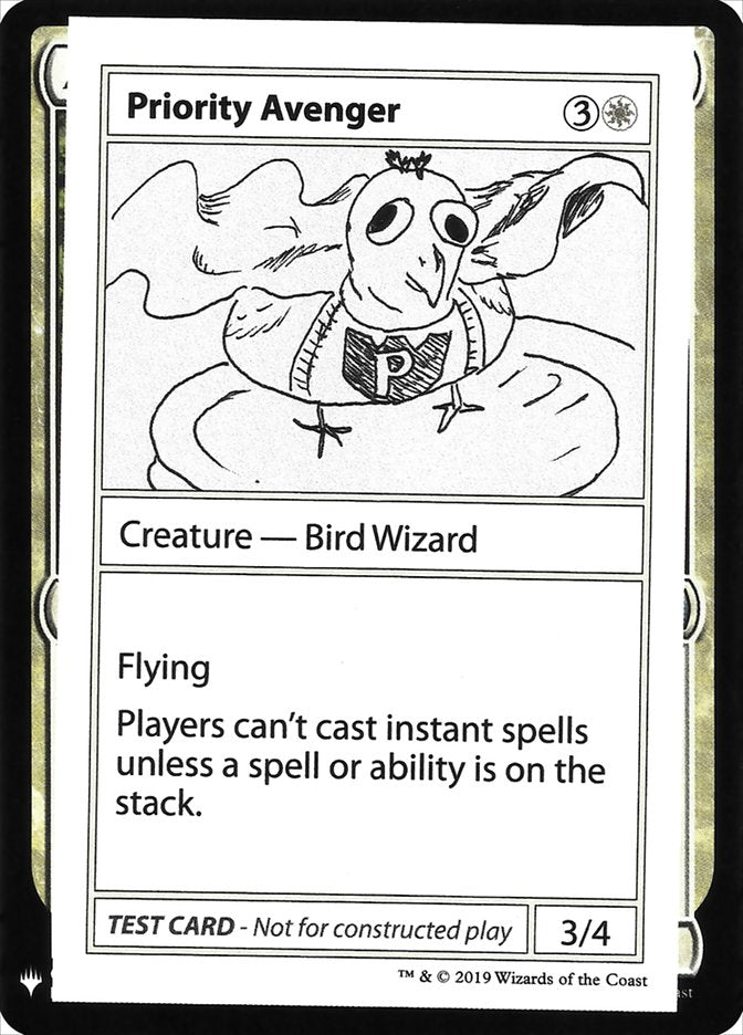 Priority Avenger [Mystery Booster Playtest Cards] | Lots Moore NSW
