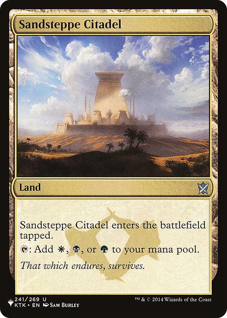 Sandsteppe Citadel [Secret Lair: From Cute to Brute] | Lots Moore NSW