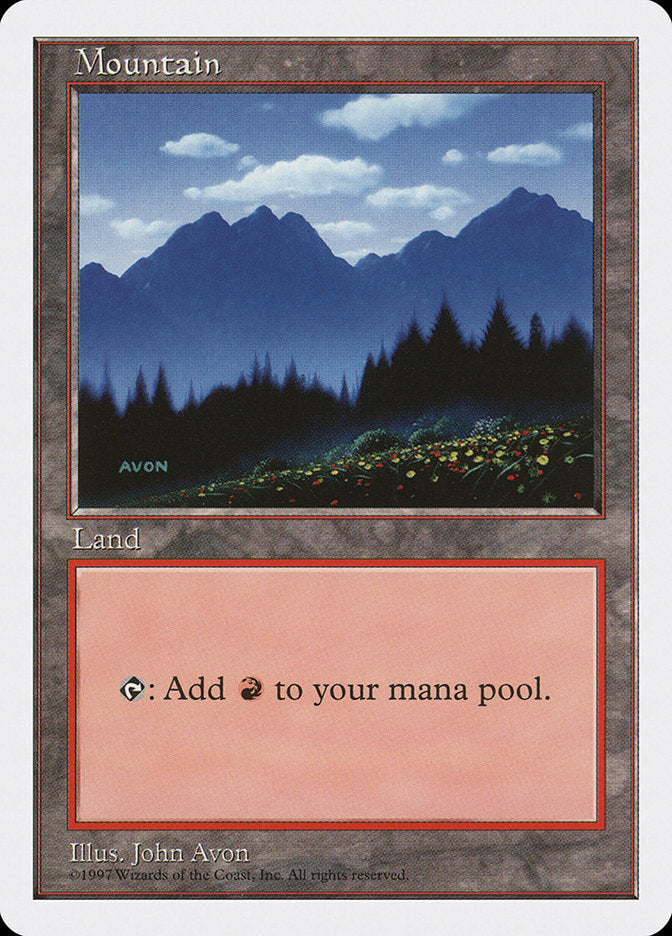 Mountain (445) [Fifth Edition] | Lots Moore NSW