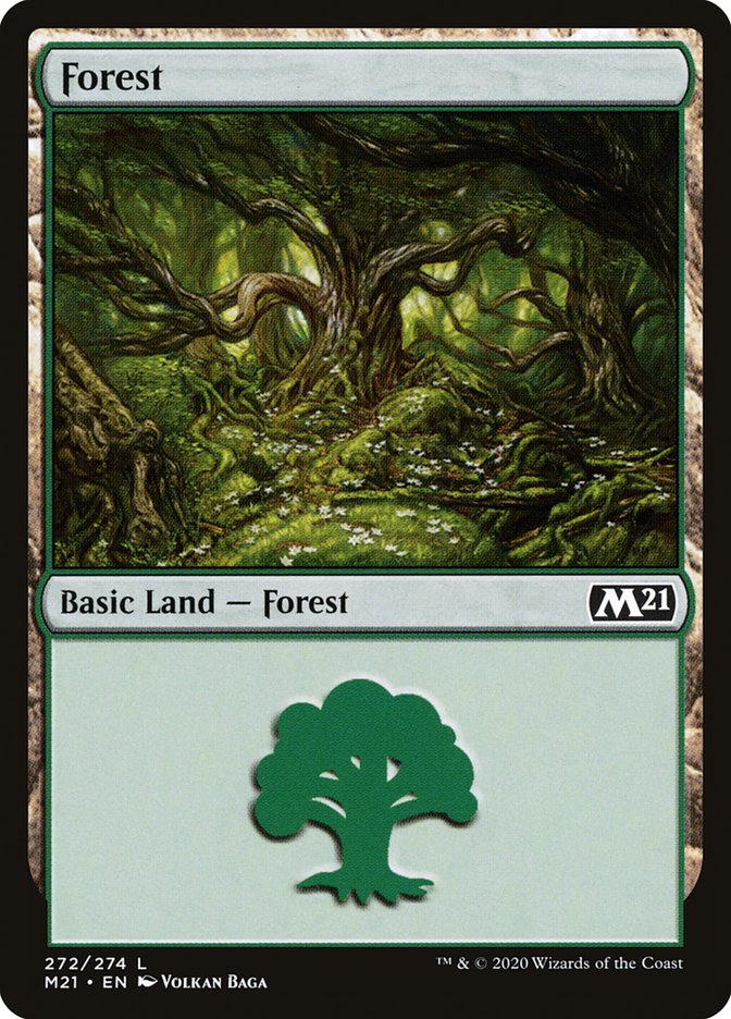 Forest (272) [Core Set 2021] | Lots Moore NSW