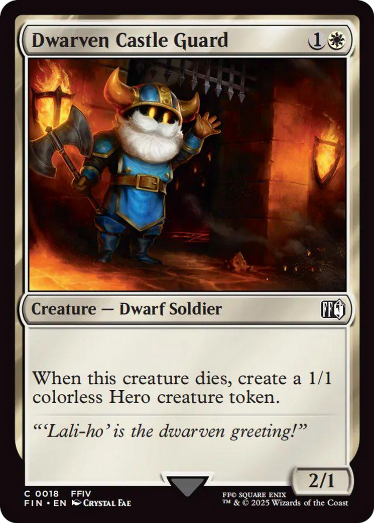Dwarven Castle Guard [FINAL FANTASY] | Lots Moore NSW