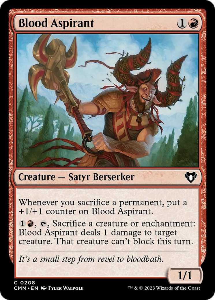 Blood Aspirant [Commander Masters] | Lots Moore NSW