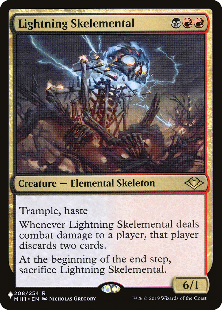Lightning Skelemental [The List] | Lots Moore NSW