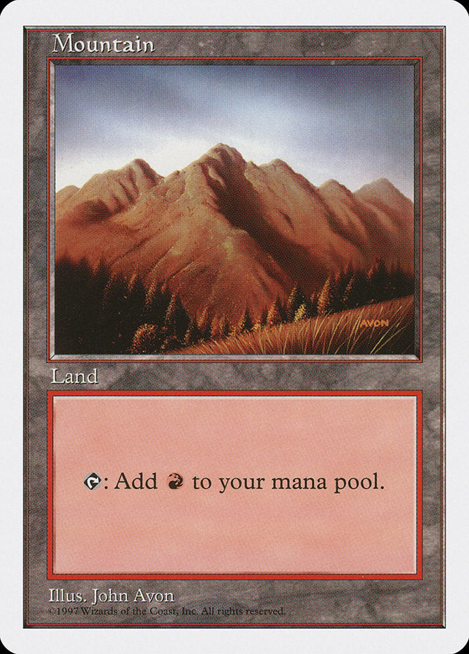 Mountain (444) [Fifth Edition] | Lots Moore NSW
