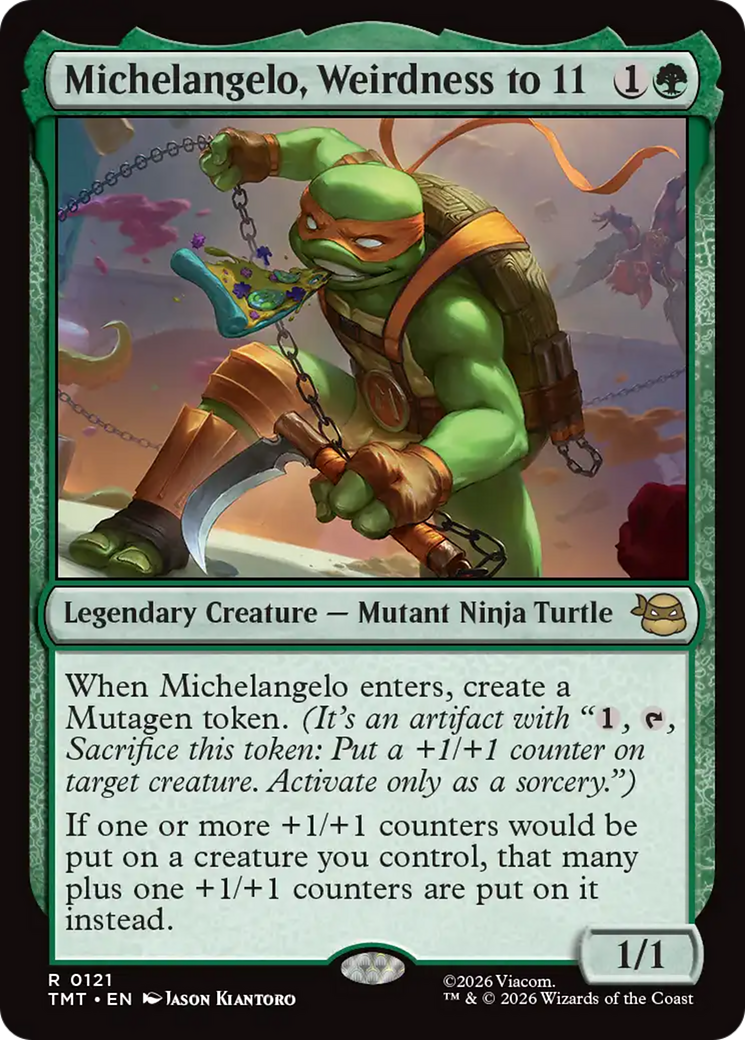 Michelangelo, Weirdness to 11 [Teenage Mutant Ninja Turtles] | Lots Moore NSW