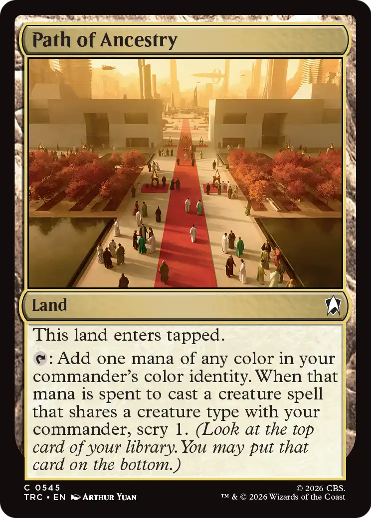 Path of Ancestry (Surge Foil) [Star Trek Commander] | Lots Moore NSW